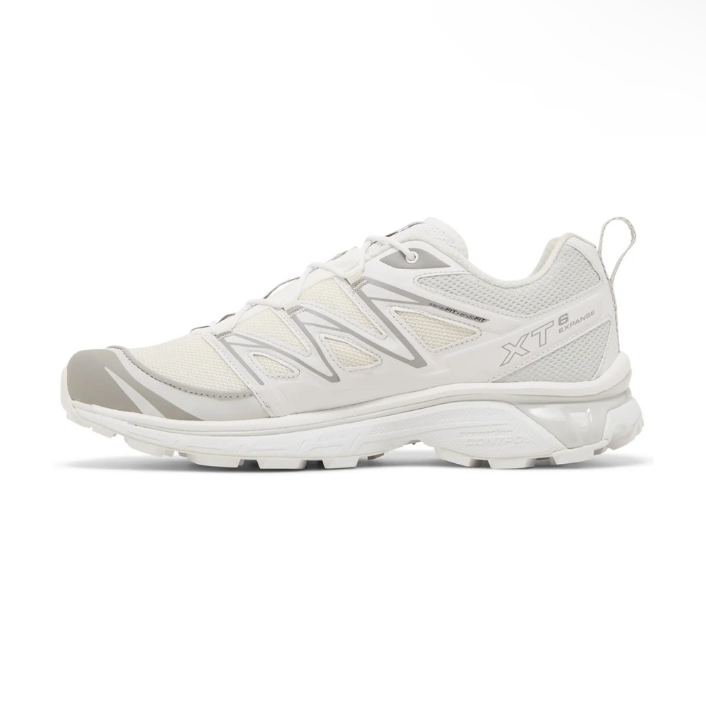 Salomon Women's XT-6 White and Gray Shoes